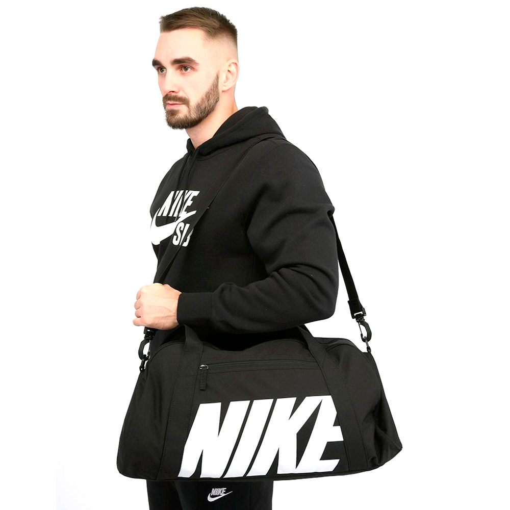Сумки  Nike W NK GYM CLUB/BA5490-018/Черный/Белый photo 3