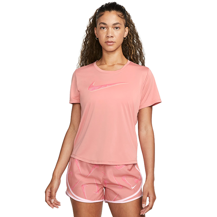 Tricou Nike W NK DF SWOOSH HBR SS TOP / Femei / XS / Roz photo 4
