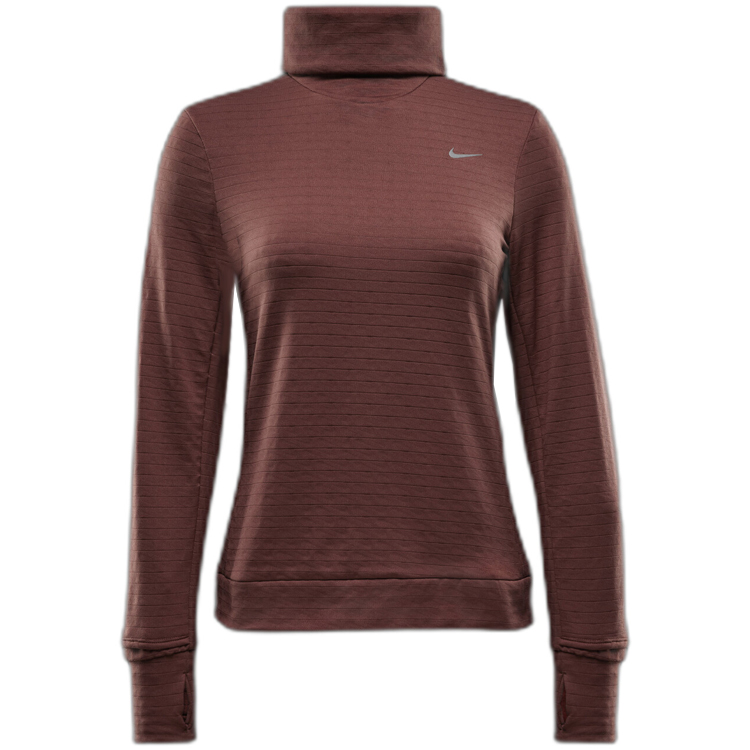 Hanorac Nike W NK SWIFT ELEMNT TF TTLNK / Femei / L / Maro photo 5