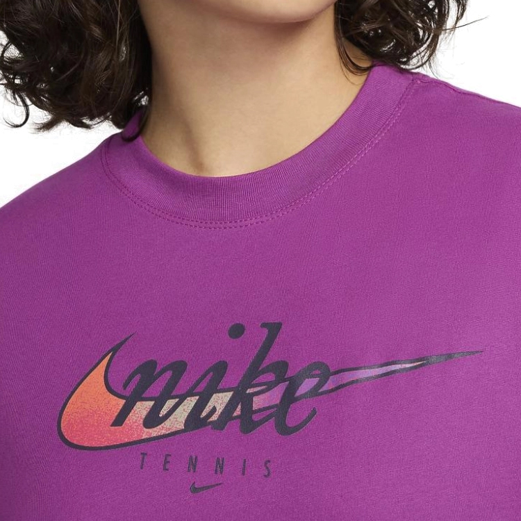 Футболка Nike W NK DF SLAM SS TEE M Фиолетовый Женский photo 5