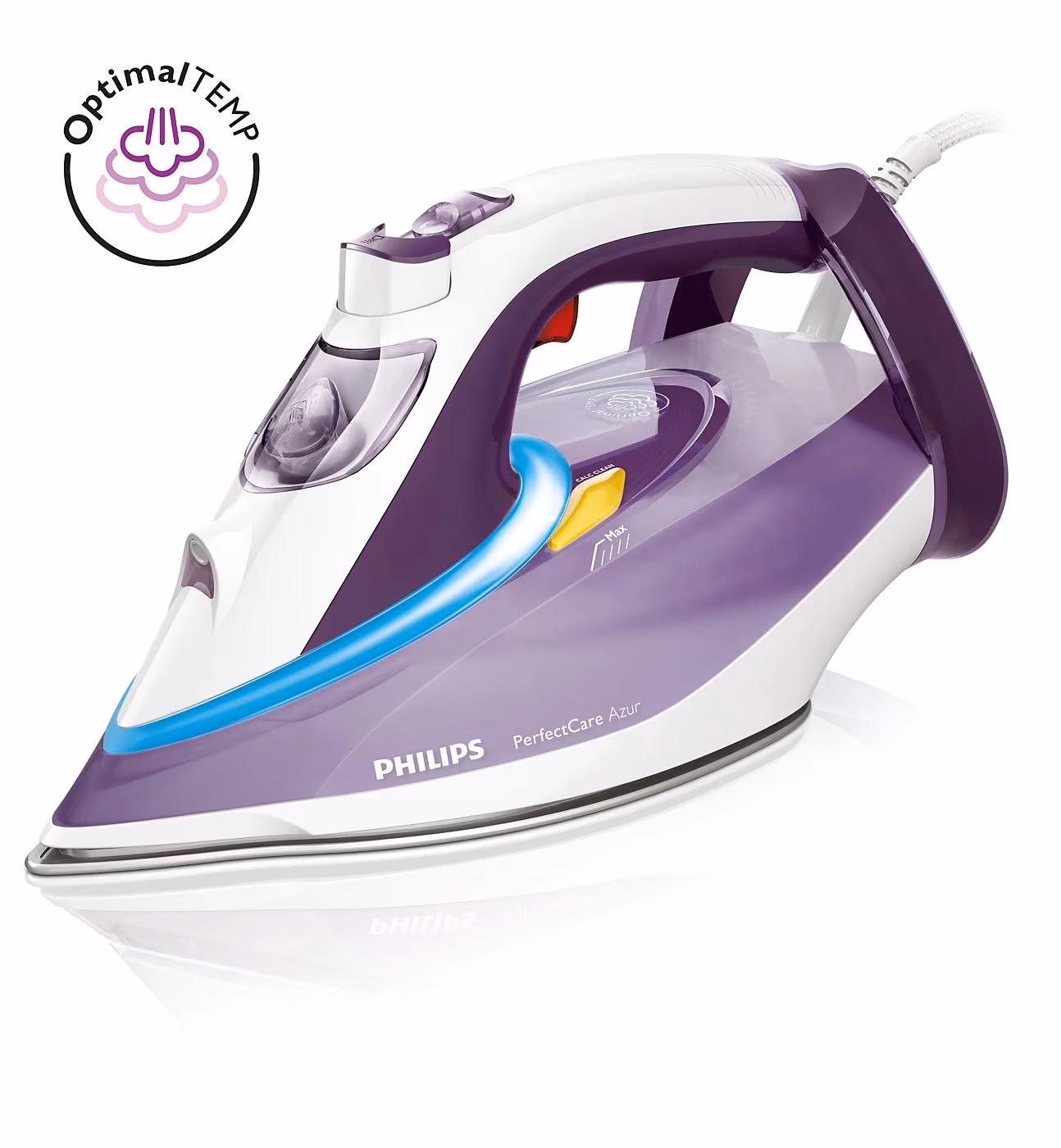 Утюг Philips GC4918, 350 мл, Фиолетовый/Белый 