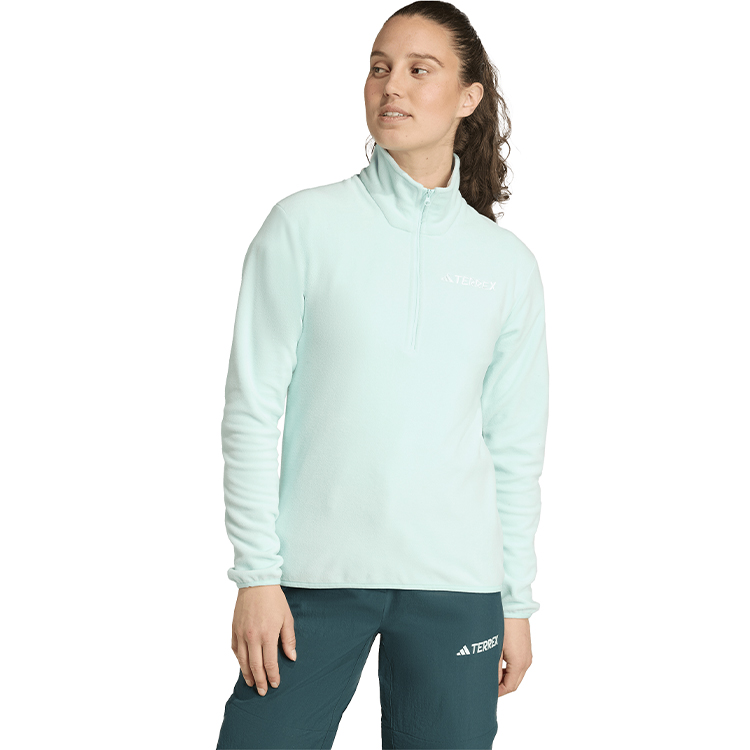 Толстовка Adidas W MT ESS HZ FL XS Бирюзовый Женский photo 1