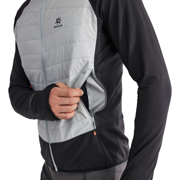 Мужская Толстовка Kailas AT40 Dynamic Insulated Jacket M Черный/Серый photo 3