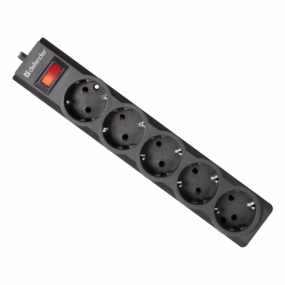 Filtru de retea  Defender Largo ES1.8m Black 