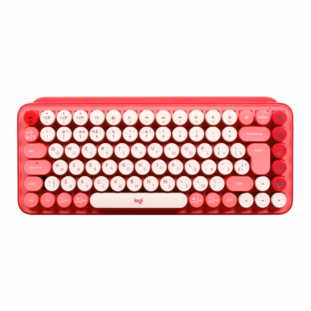 Клавиатура беспроводная Logitech POP Keys Emoji LO920-010718 