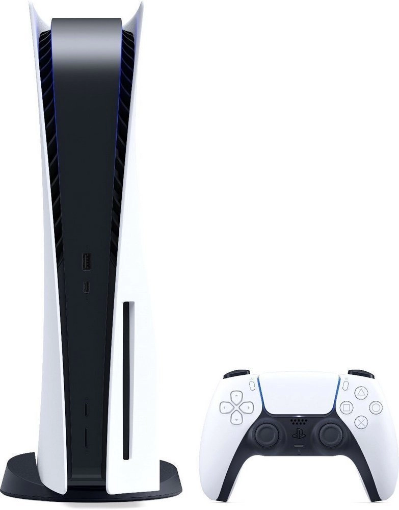 Игровая приставка Sony PlayStation 5 White + God of War Ragnarok