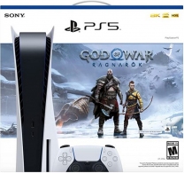 Consola pentru jocuri Sony PlayStation 5 White + God of War Ragnarok thumbnav 1