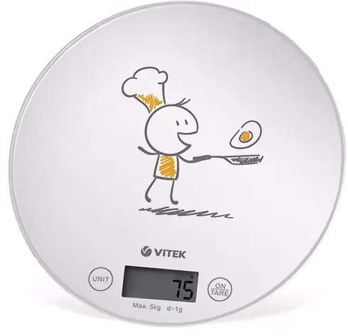 Cintar p/u bucatarie Vitek  VT-8018, 5 kg, Alb