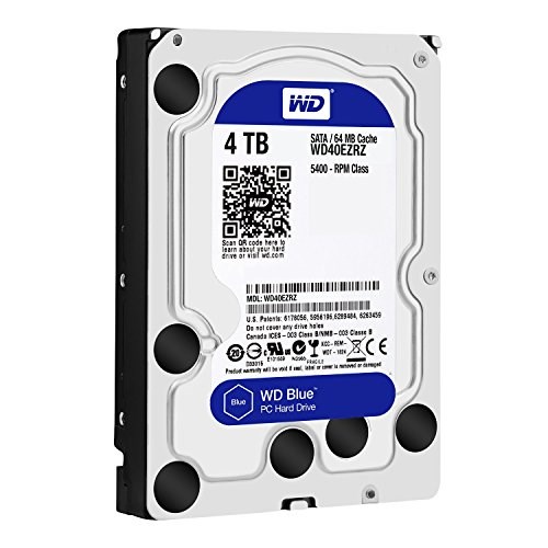 3.5" HDD 4.0TB Western Digital WD40EZAZ Caviar® Blue™, SMR Drive, 5400rpm, 256Mb, SATAIII photo 1