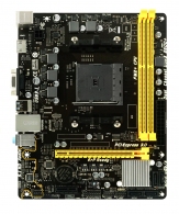 BIOSTAR A68MHE, Socket FM2/FM2+, AMD A68H, Dual 2xDDR3-2600, APU AMD graphics, VGA, HDMI, 1xPCIe X16, 4xSATA3(6Gb/s), RAID, 1xPCIe X1, ALC662 5.1ch HDA, GigaBit LAN, 2xUSB3.2, 100W, mATX thumbnav 1