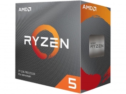 AMD Ryzen™ 5 3600, Socket AM4, 3.6-4.2GHz (6C/12T), 32MB Cache L3, No Integrated GPU, 7nm 65W, Bulk with AMD Wraith Stealth Cooler thumbnav 1