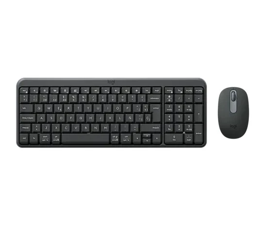 Tastatura Wireless Logitech Combo MK250, Graphite
