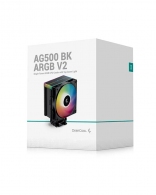 Sisteme de racire DEEPCOOL AG500 BK ARGB V2 / Universal / 240W / 300~1850rpm, <29.4 dB(A) / 67.88 CFM / Black thumbnav 6