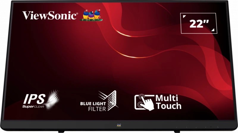 22” Портативный сенсорный монитор VIEWSONIC TD1655 / 5ms / Black photo 1 22” Портативный сенсорный монитор VIEWSONIC TD1655 / 5ms / Black photo 1