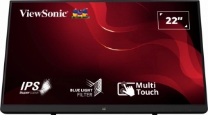 22” Портативный сенсорный монитор VIEWSONIC TD1655 / 5ms / Black thumbnav 1