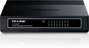 TP-LINK TL-SF1016D  16-port Desktop Switch, 16 10/100M RJ45 ports, Plastic case thumbnav 2
