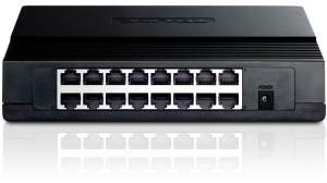 TP-LINK TL-SF1016D  16-port Desktop Switch, 16 10/100M RJ45 ports, Plastic case thumbnav 3