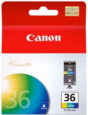 Ink Cartridge Canon CLI-36 (1511B001), color (c.m.y), 12ml, for TR150, mini 260