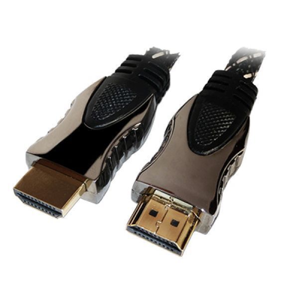 Cable HDMI 2m - Brackton(Zignum) ”Prime” K-HDE-FKR-0200.BG, 2 m, High Speed HDMI® Cable with Ethernet, male-male, 99,99% OFC oxygen free copper, up to 2160p 2Kx4K, 3D capable, with 24k gold plated contacts, triple shielded, 2 ferrites, nylon sleeve photo 1 Cable HDMI 2m - Brackton(Zignum) ”Prime” K-HDE-FKR-0200.BG, 2 m, High Speed HDMI® Cable with Ethernet, male-male, 99,99% OFC oxygen free copper, up to 2160p 2Kx4K, 3D capable, with 24k gold plated contacts, triple shielded, 2 ferrites, nylon sleeve photo 1