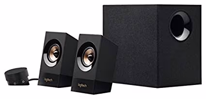 Logitech Z533 Speaker System 2.1 (RMS 60W, 30W subwoofer, 2x15W), Black 