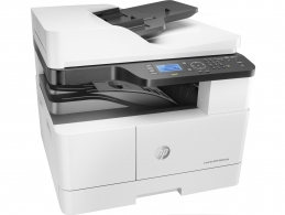 MFP A3 HP LaserJet M443nda, White, up to 25ppm,RADF 100p, 1200*1200 dpi, Duplex, 512MB, 600dpi, 4-Line LCD display, up to 50000 p/m, input 350 p,USB 2.0, 10/100 Base TX , HP PCL 6, Toner W1335A/X (7,400/13,700 pages), Drum CF257A  (80,000 pag) thumbnav 2