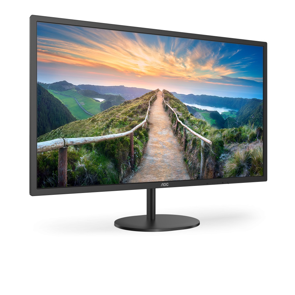 31.5” Monitor AOC Q32V4 / 4ms / Black photo 2