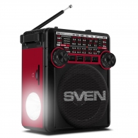 Boxa portabila SVEN SRP-355, Black / 3W / Bluetooth / FM/AM/SW Radio / USB / microSD thumbnav 2