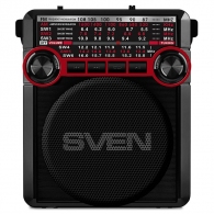 Boxa portabila SVEN SRP-355, Black / 3W / Bluetooth / FM/AM/SW Radio / USB / microSD thumbnav 3