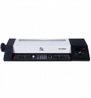 Qsmile LM330iDX A3, Black, Rollers: 2(hot shoe), Reverse, Input width: 330 mm,Speed: 55 cm/min, Min Film thickness: 160(2*80) microns, Max. film thickness: 250(2*125) microns, Min Film size: Credit card size (54*86 mm), Max. Paper size: A3, Max. lam. thic thumbnav 2