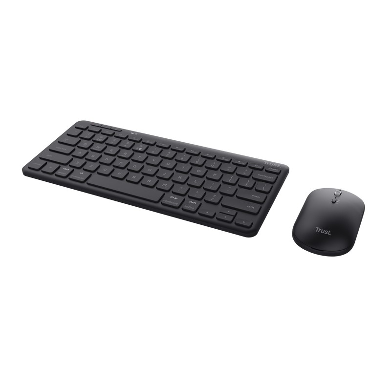Беспроводная клавиатура и мышьTrust  Lyra Multi-Device / BT5.0 / Black photo 3