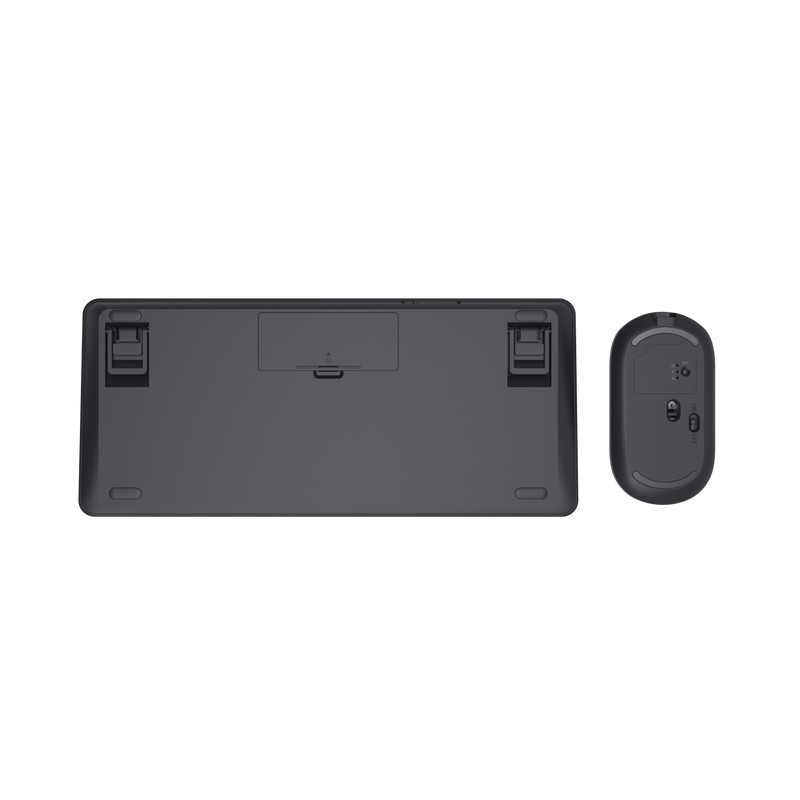 Беспроводная клавиатура и мышьTrust  Lyra Multi-Device / BT5.0 / Black photo 6