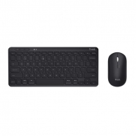 Беспроводная клавиатура и мышьTrust  Lyra Multi-Device / BT5.0 / Black thumbnav 1