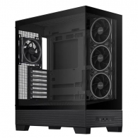 Carcasa ASUS A31 PLUS TG ARGB/ w/oPSU / 4x120mm ARGB fans/ ATX / Black thumbnav 2