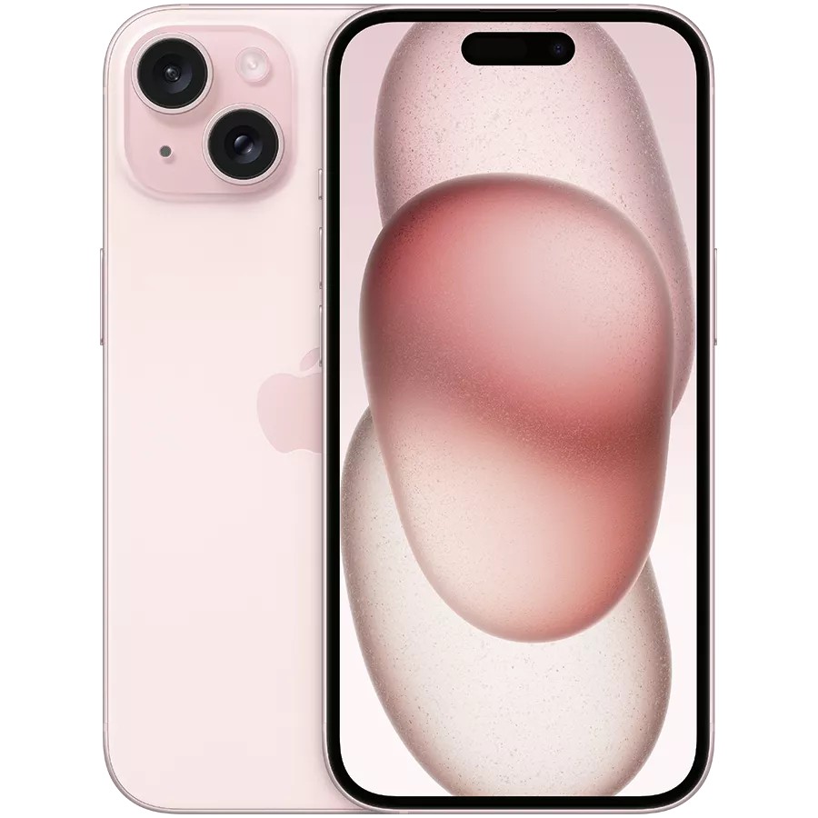 Smartphone Apple iPhone 15 128GB Pink (MTP13HX/A) photo 1