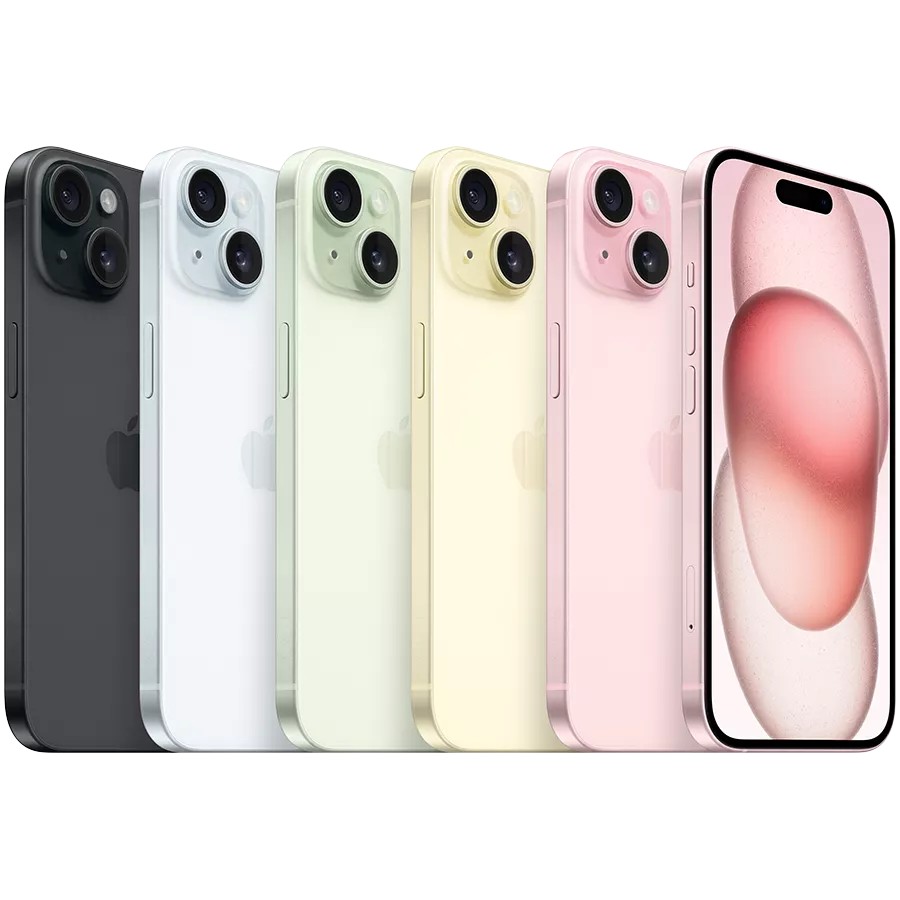 Smartphone Apple iPhone 15 128GB Pink (MTP13HX/A) photo 5
