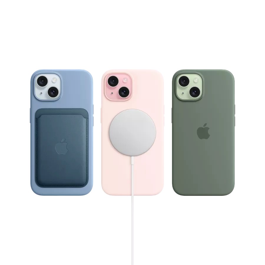 Smartphone Apple iPhone 15 128GB Pink (MTP13HX/A) photo 6