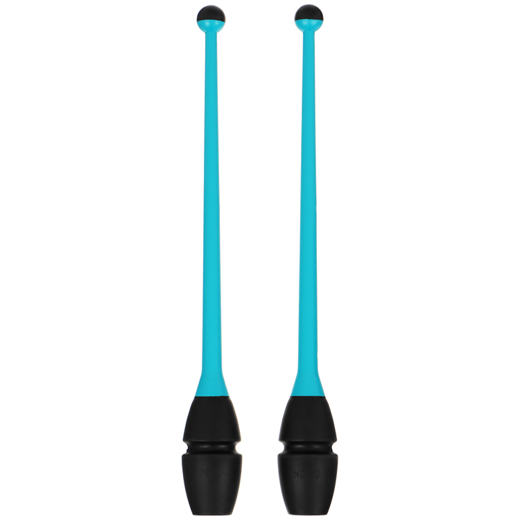 Булавы гимнастические 10407719 Grace Dance, Бирюзовый/Черный photo 2