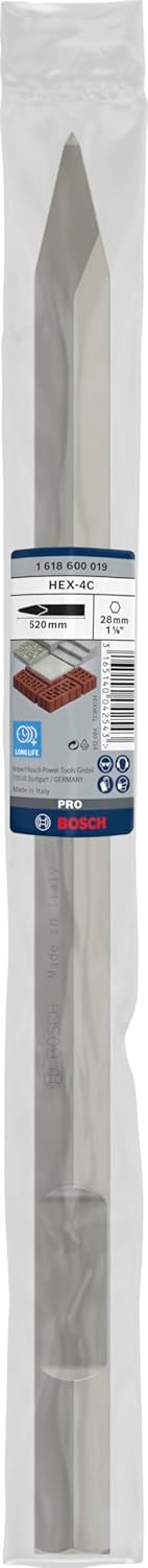 Dalta ascutita Bosch 520 mm HEX 28, 1618600019 photo 2
