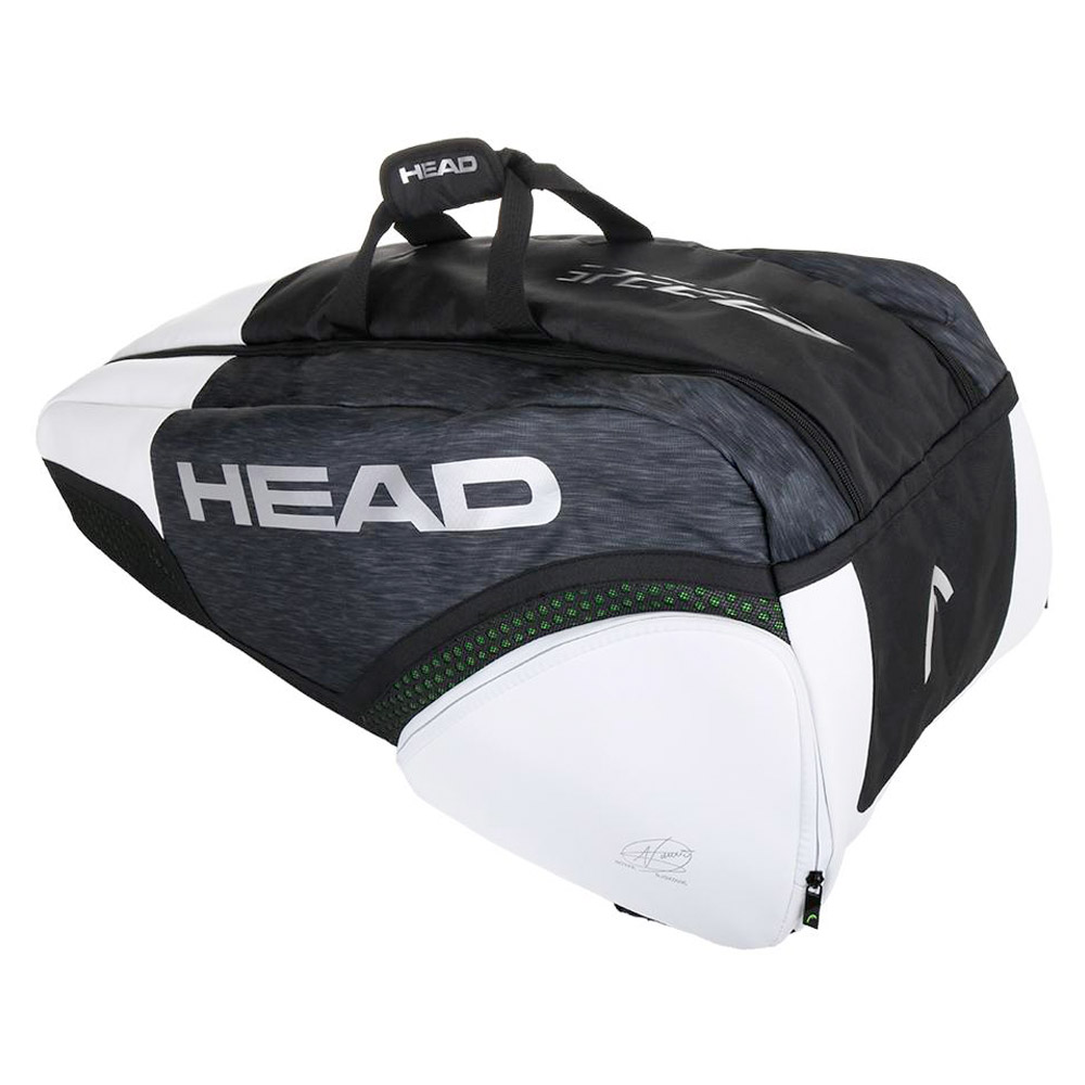 Сумка спортивная HEAD DJOKO 9RSUPERCOMB18 BKWH photo 