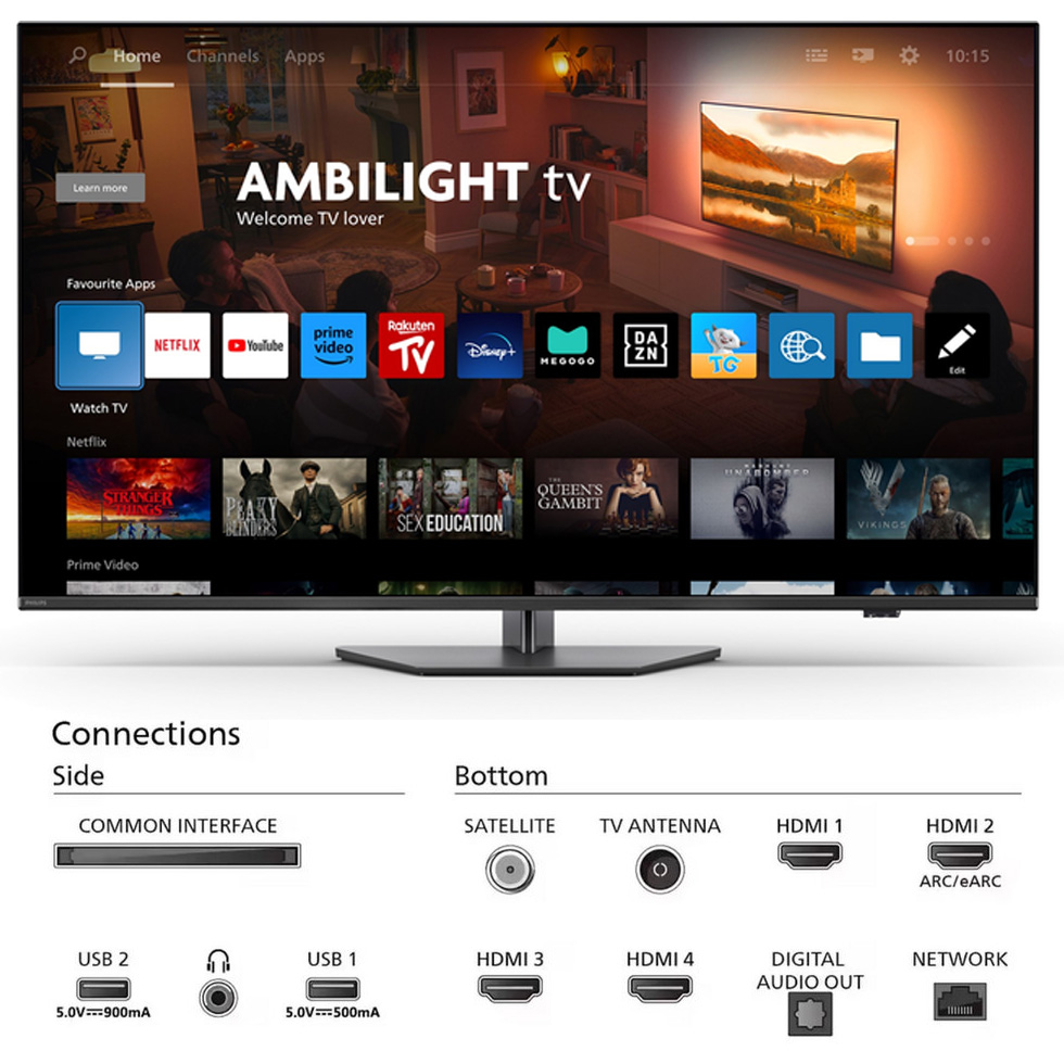 Телевизор Philips 55PUS8919 / 55" / Direct LED / UHD 4K photo 5