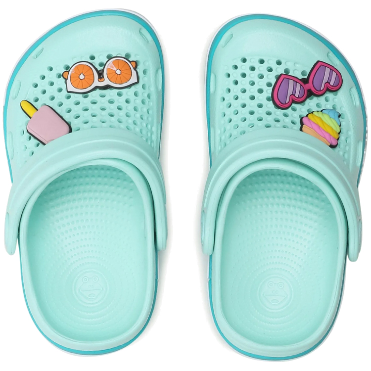 Шлепанцы COQUI Clogs LINDO + Amulet / см / Ментоловый/Бирюзовый photo 3