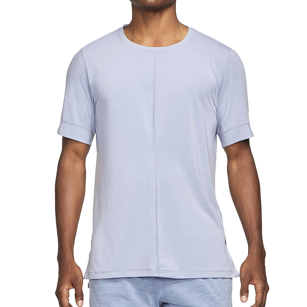 Tricou bărbătesc Nike M NK DRY TOP SS YOGA L Albastru photo 1