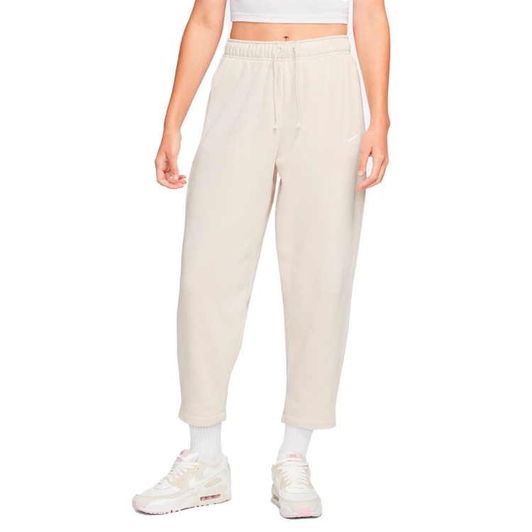 Pantaloni Nike W NSW ESSNTL CLCTN FLC CRV PNT L Bej Femei photo 3