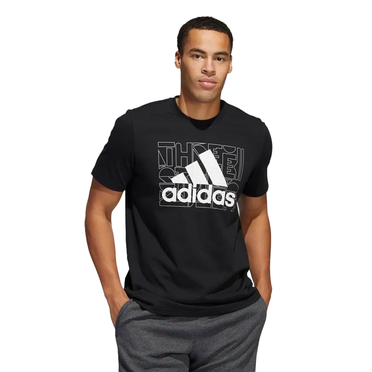 Tricou bărbătesc Adidas M EGAME BOS G T S Negru photo 5