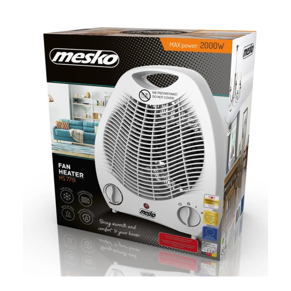 Incalzitor cu ventilator Mesko MS7719 photo 5