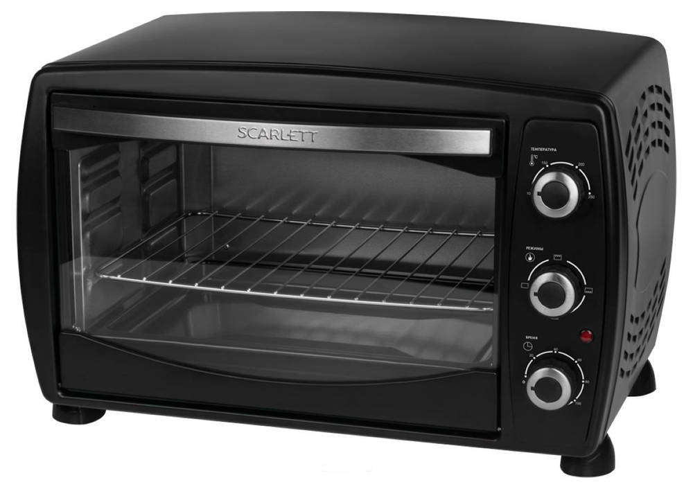 Электрическая печь Scarlett SC-EO93O19, 42 л, 1600 Вт, Черный photo Электрическая печь Scarlett SC-EO93O19, 42 л, 1600 Вт, Черный photo