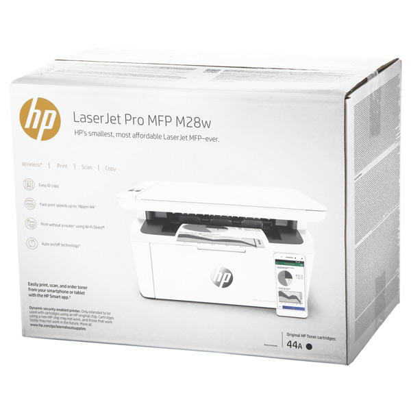 МФУ лазерный HP LaserJet Pro  M28w photo 3
