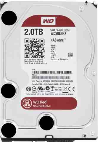 3.5" HDD 2.0TB  Western Digital WD20EFAX Caviar® Red™ NAS, SMR Drive, IntelliPower, 256MB, SATAIII photo 1