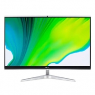 All-in-One PC - 23.8" ACER Aspire C24-1650 FHD IPS, Intel® Core® i3-1115G4, 1x8GB DDR4 RAM, 256G M.2 PCIe SSD, Intel® Iris Xe Graphics, NO ODD, CR, HD cam, WiFi AX201+BT 5.0, LAN, 65W PSU, USB KB/MS, Endless OS, Iron Gray. thumbnav 1