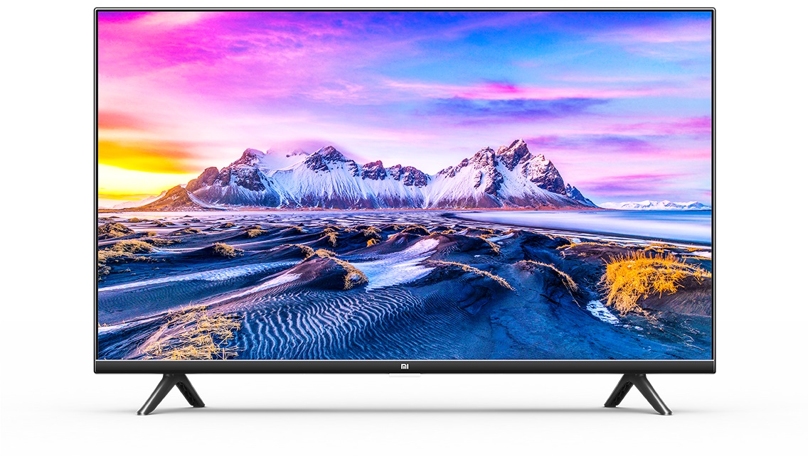 32" LED TV XIAOMI P1, Black, 1366x768 HD, SmartTV (Android TV), RAM 1.5GB, ROM 8GB, RMS 2x5W, HDMIx3, USBx2, WiFi-AC+Lan+BT4.2, DVB-T2/C/S2/CI+, Vesa 200x200 photo 1